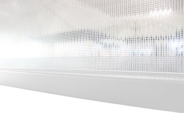 VivaGarden Telo per Pergola 270 x 238 cm Telo Laterale per Lato in PVC colore Bianco - GA802123-BIAN