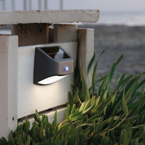 Applique solare sovil sunny 99128 16 led ip44 alluminio - Sovil Illuminazione