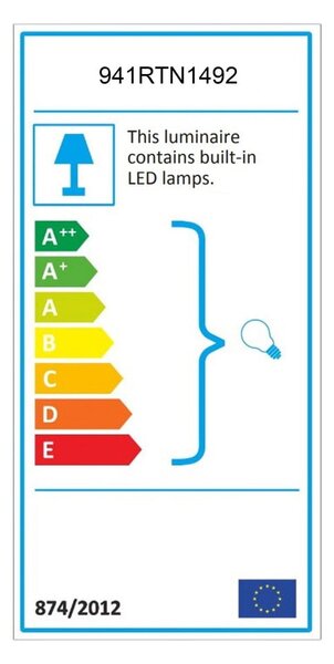 Lampada da parete LED dorata Flüt – Opviq lights