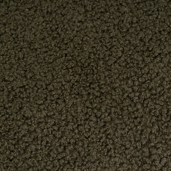Coperta verde in sherpa 130x160 cm Sherpa Bouclé – Casa Selección