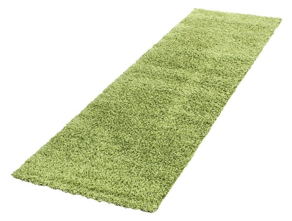 Passatoia verde 80x250 cm Life - Ayyildiz Carpets