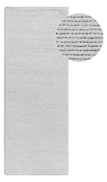 Passatoia bianca in lana tessuta a mano 80x200 cm Francois – Villeroy&Boch