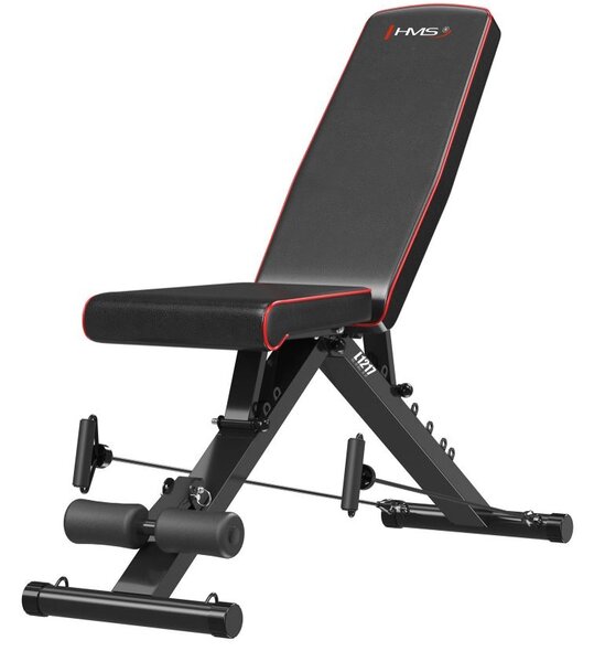 Panca pesi regolabile con elastici HMS