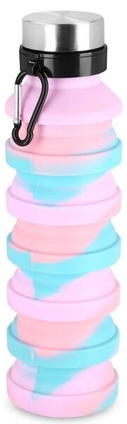 Borraccia in silicone pieghevole da 500 ml