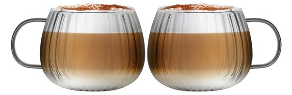 Tazze in set per cappuccino 2 pz 350 ml Tulip – Vialli Design