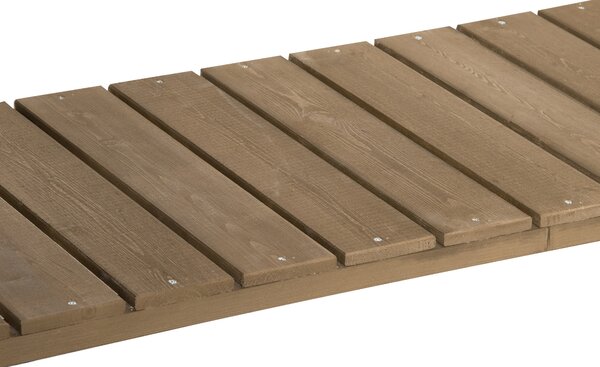 Outsunny Fioriera rialzata su gambe con ripiano 110L x 46B x 76H cm 8 scomparti inserti per irrigazione Legno di abete | Aosom Italy