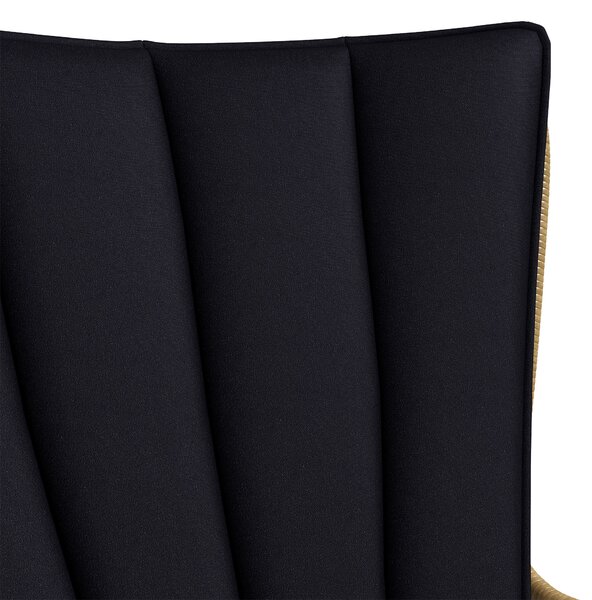 Outsunny Set bistrò Set mobili per balcone Mobili da balcone, stile boho, resistente agli agenti atmosferici, 76 x 66 x 96 cm, Nero | Aosom Italy