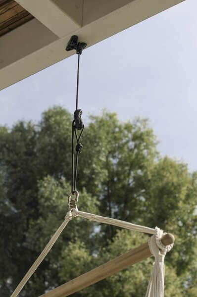Kit Fissaggio Multifunzione per Amaca Sedia da Giardino La Siesta Universal Rope Black