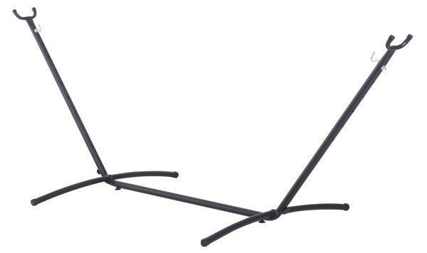Supporto Struttura Portante per Amaca Regolabile Max 150Kg Nero 280x120x110 cm