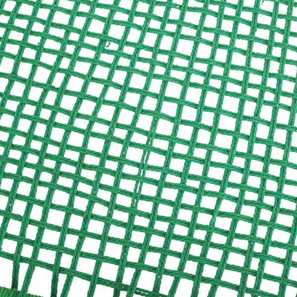 Amaca Sedia Sospesa da Interno e Esterno in Legno e Corda di Cotone Blu Verde Giallo Ø80x140 cm