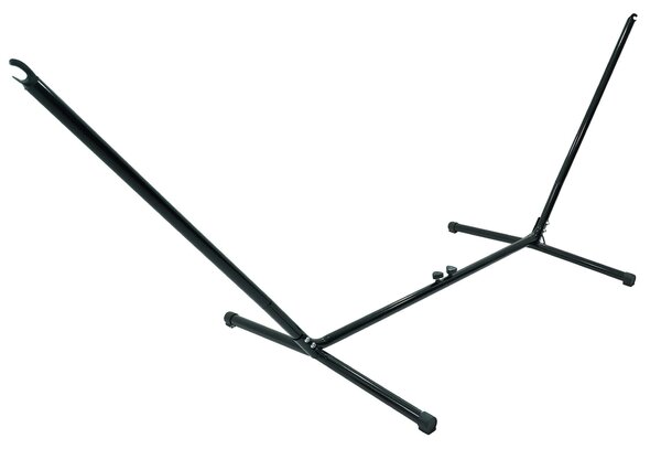 Supporto Struttura Portante per Amaca 380x108x120 cm in Acciaio Max 150Kg Ibisco Nera