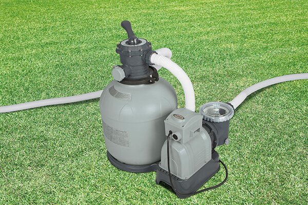 Pompa a Sabbia per Piscine 12.000 L/h Motore 0,95CV 220V Intex