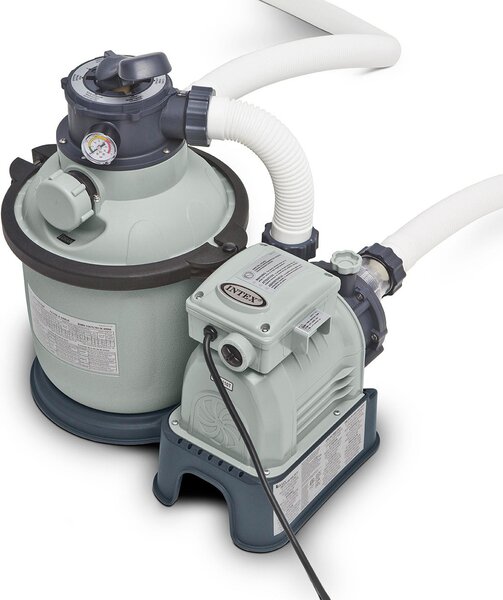 Pompa a Sabbia per Piscine 4500 L/h Motore 0,25CV 220V Intex