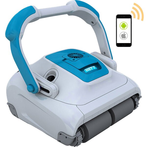 Robot Pulitore Elettronico Automatico Bluetooth per Pulizia Fondo Piscina Astralpool NET 7