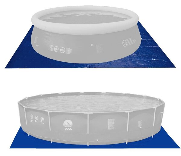 Telo Base per Piscine Autoportanti e Tonde C-Struttura 270x270cm Jilong Blu