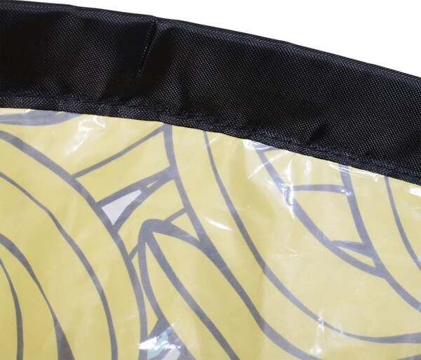 Air Sofa Lettino Gonfiabile Senza Pompa Giallo Banana 105x70x62 cm