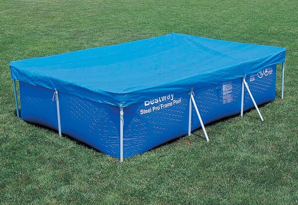 Telo di Copertura per Piscine Rettangolari 300x201cm Bestway Blu