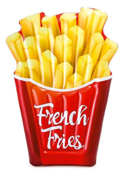 Materassino Gonfiabile 175x132 cm da Mare Spiaggia a Forma di Patatine French Fries Intex