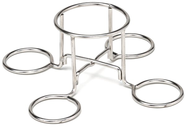 Supporto per Pollo per Barbecue in Acciaio Inox Vannini