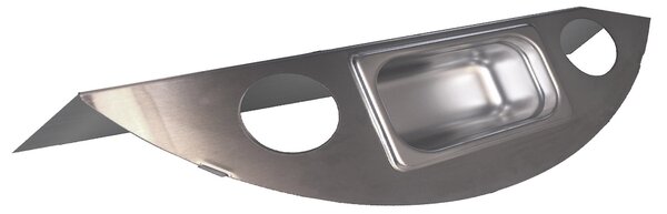 Affumicatore ad Acqua per Barbecue Ø57 cm in Acciaio Vannini Smokenator 1000