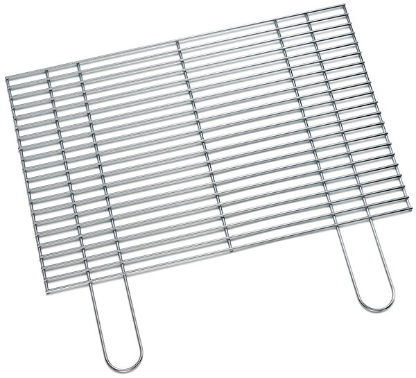 Griglia per Barbecue 60x40 cm in Acciaio Cromato Vannini