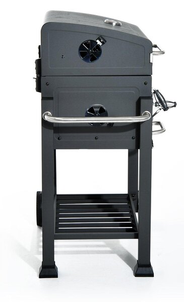 Barbecue a Carbone Carbonella con Coperchio 115x56x108 cm
