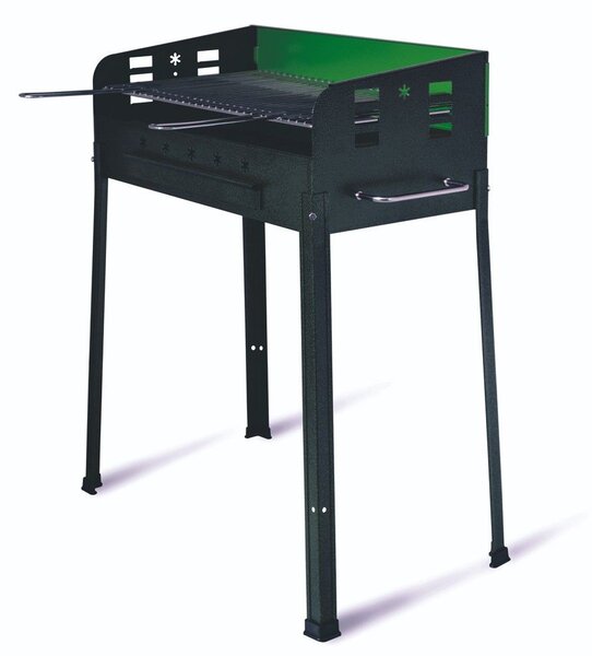 Barbecue a Carbone Carbonella 35x45x80 cm con Griglia Stromboli