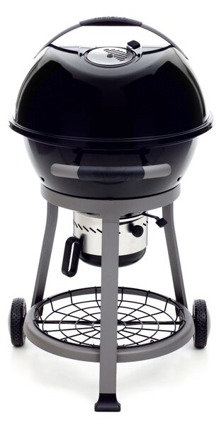 Barbecue a Carbone in Smalto Porcellanato Sochef Grande Pupo Nero