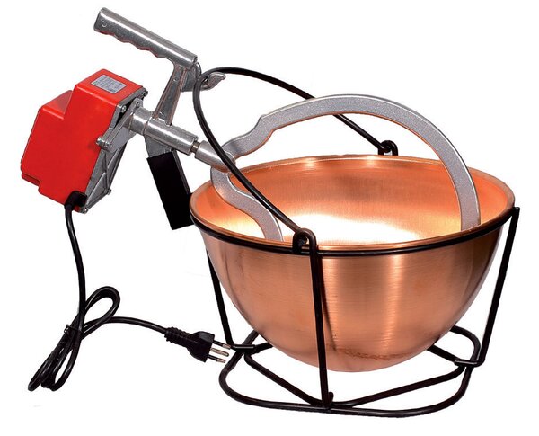Mescolatore Elettrico 7,5 Kg Cucina a Gas per Polenta Risotti Creme Ferraboli