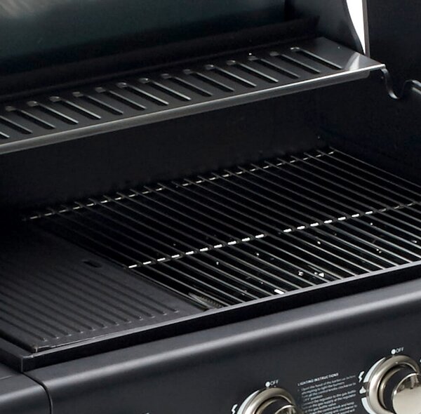 Barbecue a Gas con 3 Bruciatori Termometro e Fornello Laterale 3F Taddei Deluxe