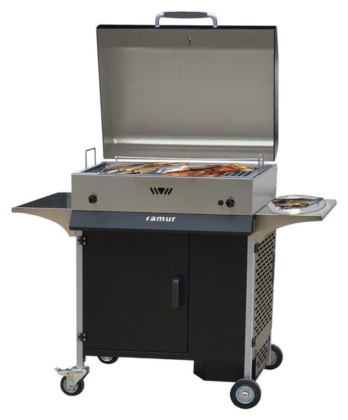 Barbecue a Gas con Griglia in Acciaio Famur BK 8 Cortina Class