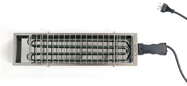 Barbecue Elettrico 1800W in Acciaio Lisa Luxury eBBQ