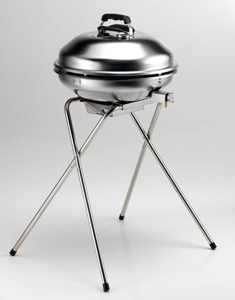Barbecue a Gas GPL Ø47cm in Acciaio Ompagrill Alueco 4776/Cover