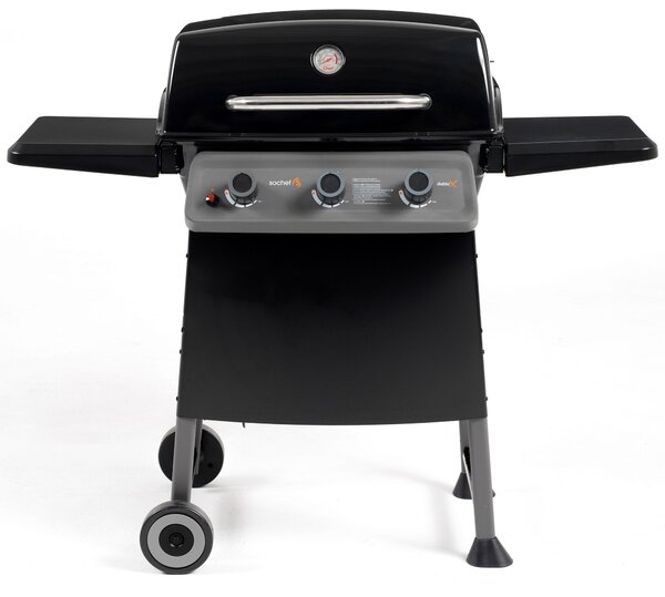 Barbecue a Gas GPL 3 Fuochi 10,5kW Sochef Diablo