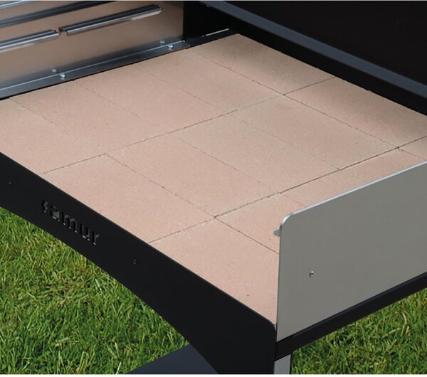 Barbecue a Legna con Griglia in Acciaio Famur BK 6 Eco