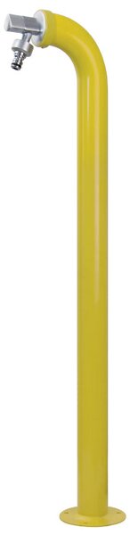 Fontana da Giardino con Rubinetto Belfer 42/PS Giallo