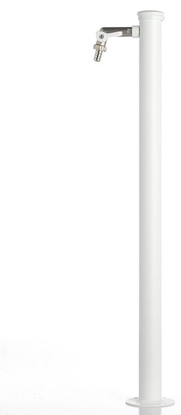 Fontana da Giardino con Rubinetto Belfer 42/SR Bianco