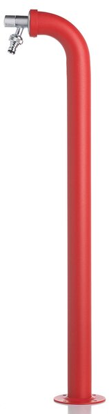 Fontana da Giardino con Rubinetto Belfer 42/PS Rosso