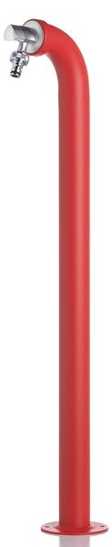 Fontana da Giardino con Rubinetto Belfer 42/PS Rosso