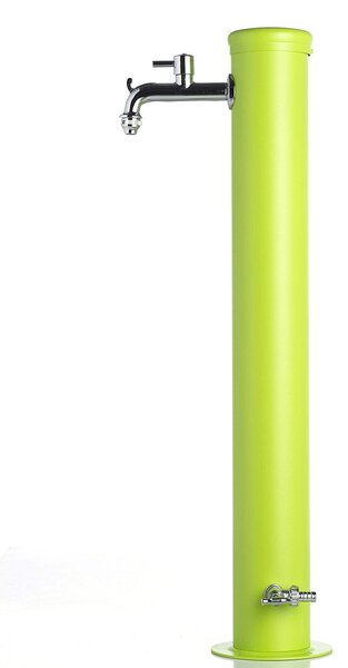 Fontana da Giardino con Doppio Rubinetto Belfer 42/ARR Verde Acido