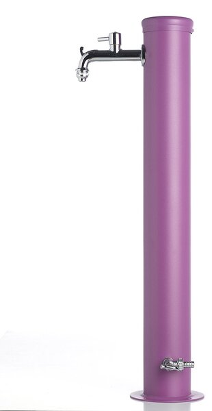 Fontana da Giardino con Doppio Rubinetto Belfer 42/ARR Viola