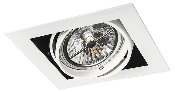 Faretto incasso bianco orientabile AR111 - Oneon