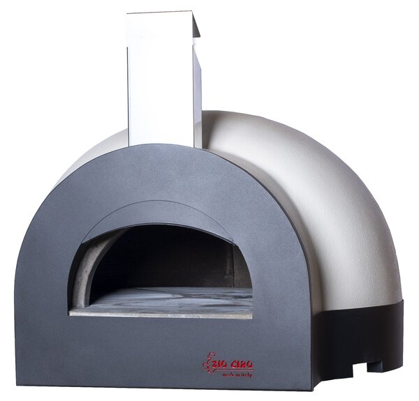 Forno a Legna da Esterno Cottura Diretta in Refrattario Zio Ciro Subito Cotto 60 Bianco