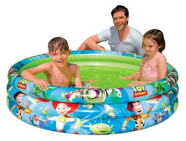 Piscina Gonfiabile per Bambini 3 Anelli Ø168x40 cm Intex 57446 Toy Story