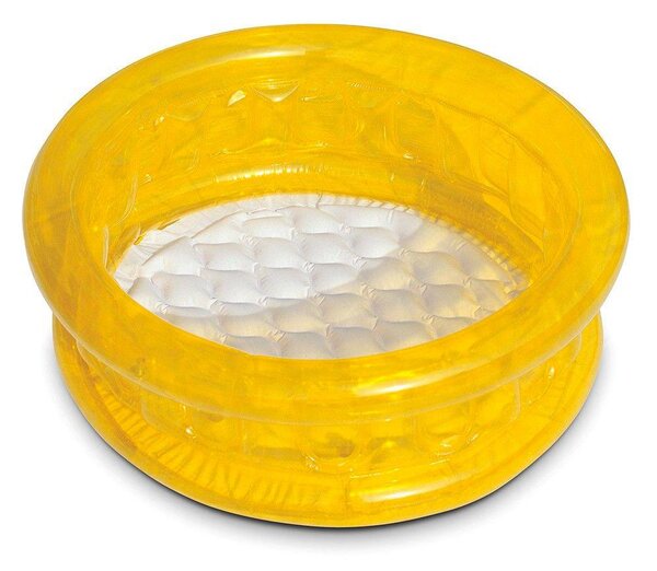 Piscina Gonfiabile per Bambini Tonda Rotonda Baby 64x25H Giallo 51112/G Bestway