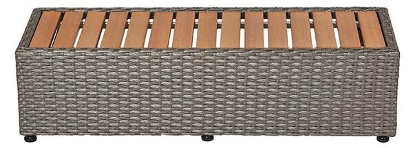 Mobiletto SPA Scalino per Vasca Idromassaggio Quadrate 85x21x30,5 cm Grigio