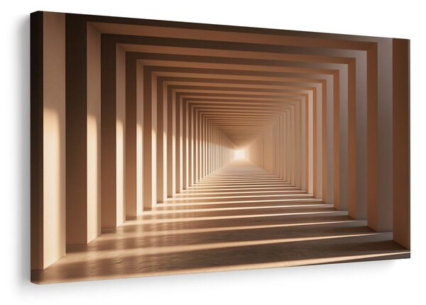 Quadro su tela – Passaggio luminoso verso l’infinito