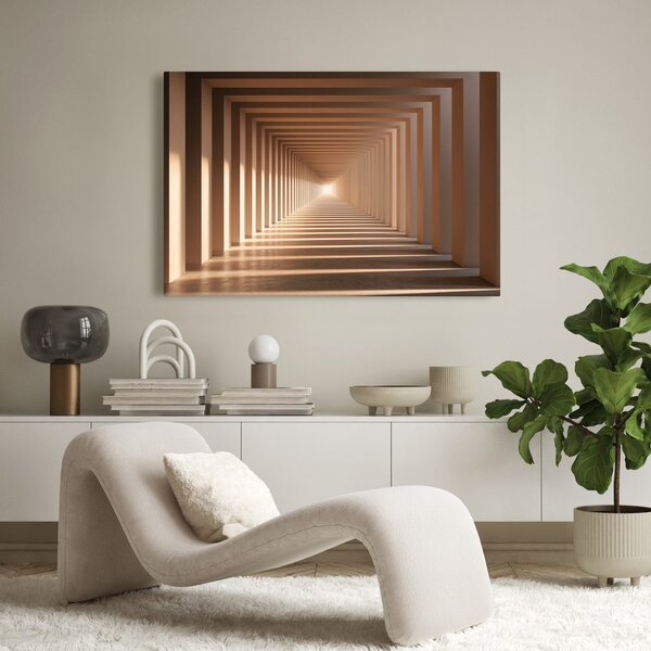Quadro su tela – Passaggio luminoso verso l’infinito