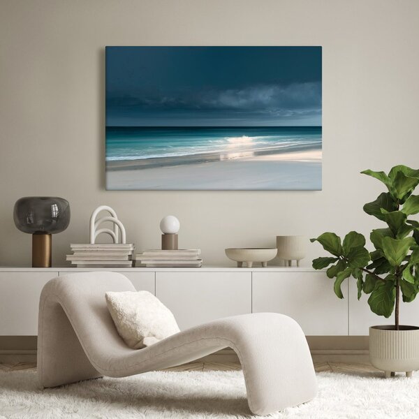 Quadro su tela – Mare silenzioso sotto le nuvole