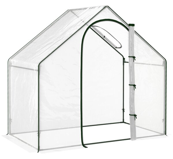 Serra da Giardino in PVC Trasparente 180x105x150 cm